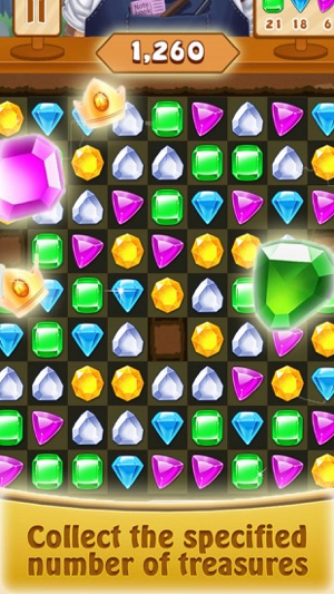 Hunter Gems Treasures - Match3 Jewel(圖3)-速報App