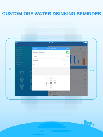 Daily Water for iPad screenshot 3