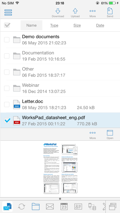 How to cancel & delete WorksPad One from iphone & ipad 4
