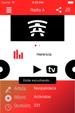 Radio A Oficial screenshot 3