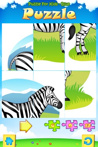 123 Kids Fun PUZZLE BLUE Games screenshot 3