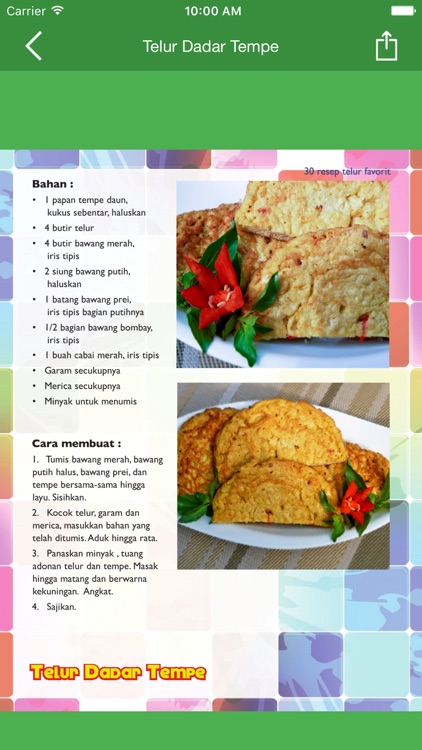 30 Resep Telur Favorit