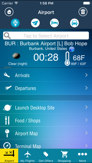 Burbank Airport Pro (BUR) + Flight Track