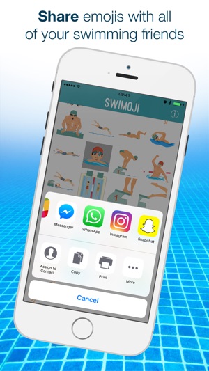 Swimoji: Swimming Emojis & Stickers for Swim Fans(圖4)-速報App