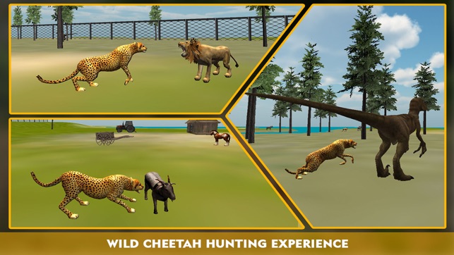 Wildlife cheetah Attack simulator 3D – Chase the wild animal(圖2)-速報App