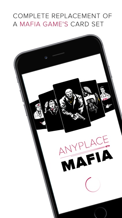 Anyplace Mafia party app. Mafia / Werewolf games