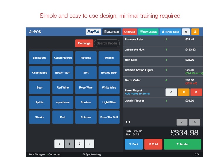 Air POS Point of Sale (ePOS) screenshot-0