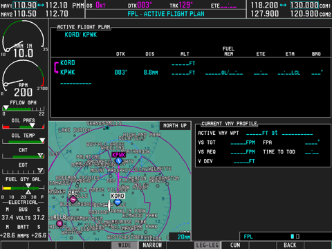 Simionic G1000 (MFD) screenshot 3