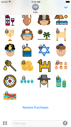 Hanukkah Sticker Set(圖3)-速報App