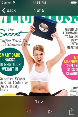 Fast Weight Loss Magazine screenshot 2