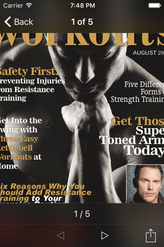 Guy’s Workout Magazine screenshot 2
