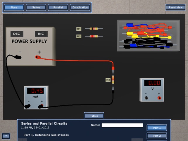 HSVPL Series and Parallel Circuits