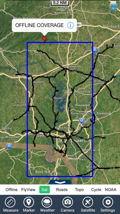 Lake Norman North Carolina HD - GPS fishing charts screenshot-4