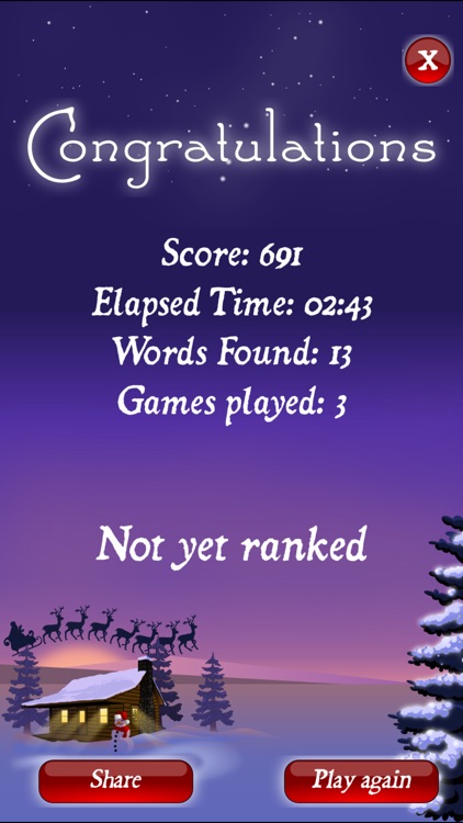 WordSearch Christmas (Spanish) screenshot-4