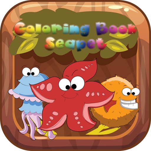 Coloring Book Seapet - Books for kids and adults