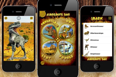 Dinosaurs 360 Gold screenshot 2