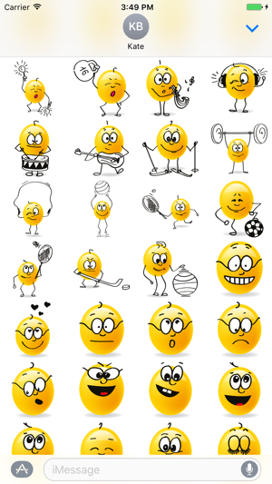 Stick Emoji Smiley Stickers(圖2)-速報App