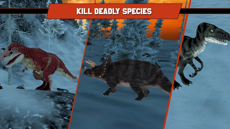 Dinosaur Jurassic Sniper Pro - Carnivores Hunter