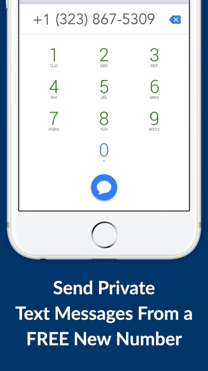 free texting app with number