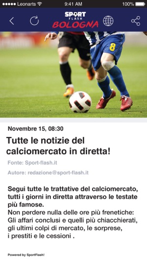 SportFlash Bologna(圖1)-速報App