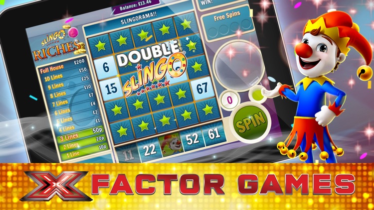 The X Factor Games - Slots, Casino, Bingo