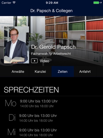 Rechtsanwälte Dr. Papsch & Collegen screenshot 2