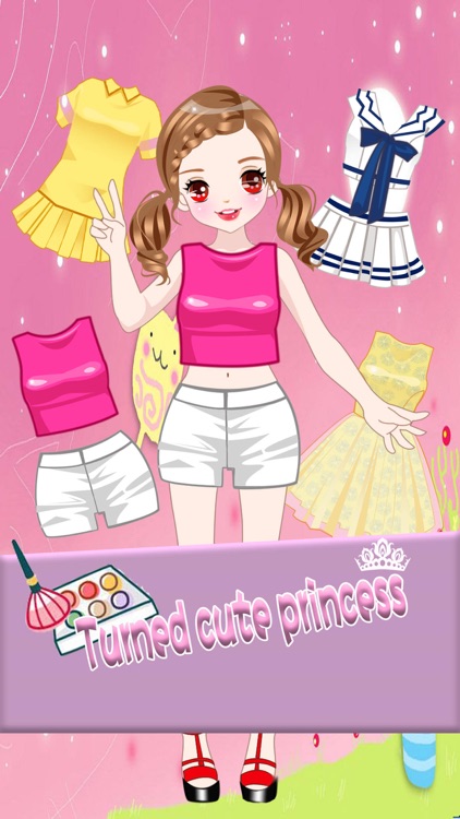 Makeover fashion princess - Girls dress up game