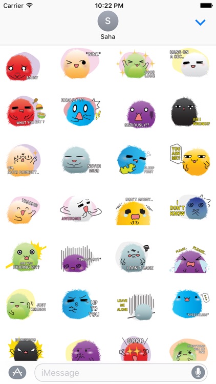Pretty Ball Color Stickers