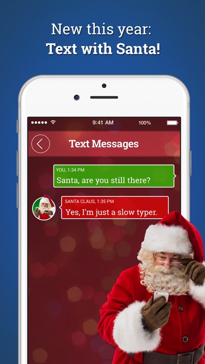 A Call From Santa! Voicemail & Text Messages