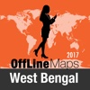 West Bengal Offline Map and Travel Trip Guide
