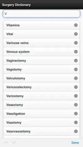 Game screenshot Surgery Dictionary Offline mod apk