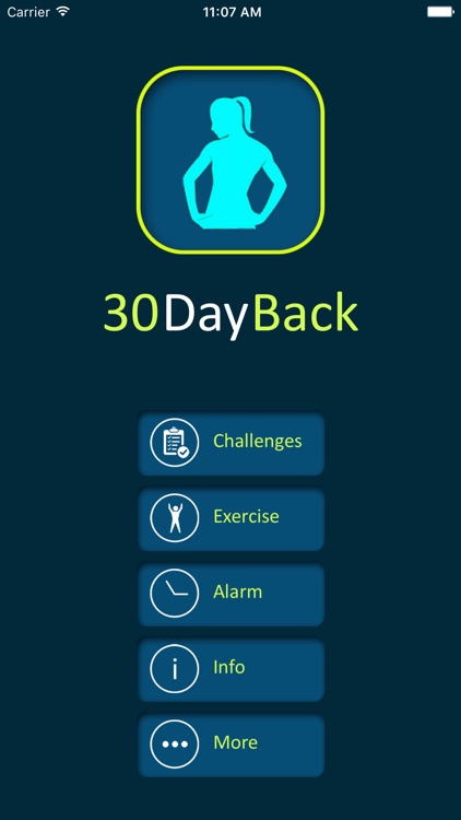 30 Day Back Fitness Increases Intensity Challenges