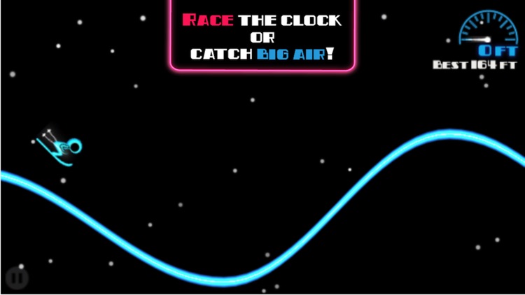 Ski On Neon