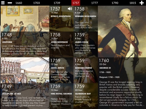 Timeline Nelson - National Maritime Museum screenshot 2