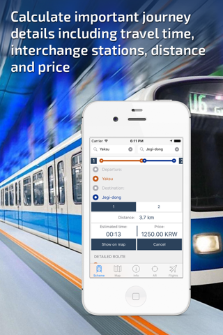 Seoul Metro Guide and Route Planner screenshot 3