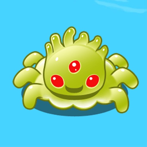 Help the monster eat jelly icon