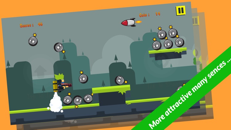 Jetpack Fire - Free Offline Action Shooting Game