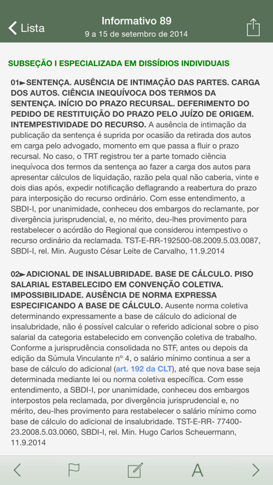 How to cancel & delete Informativos do TST (Original) from iphone & ipad 4