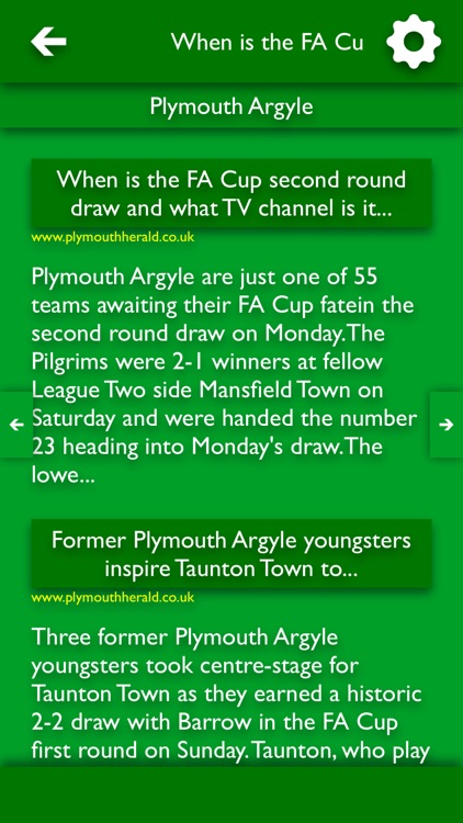 All The News - Plymouth Argyle Edition