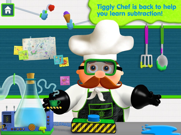 Tiggly Chef Subtraction: 1st Grade Math Game screenshot-0