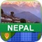 Nepal offline map mobile application