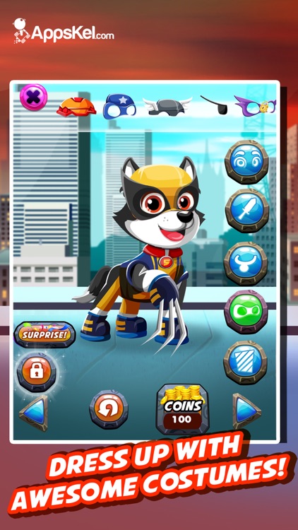 Super-Hero Pups Patrol– Dress Up Games for Free HD