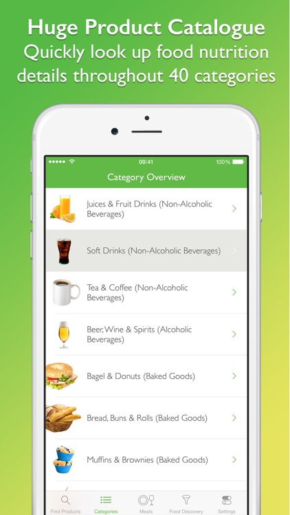 Supermarket Food Nutrition & Calorie Guide