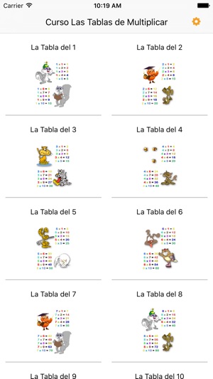 Audiocurso Las Tablas de Multiplicar