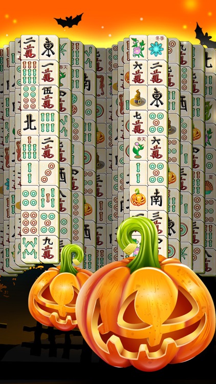 Halloween Mahjong Pro - Spooky Puzzle Deluxe Game