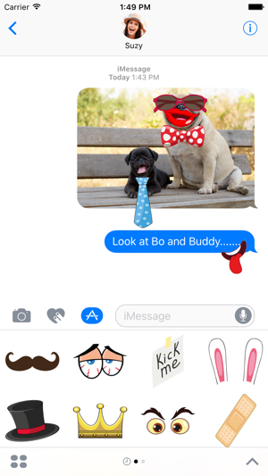 Funny Face Creator – Fun Stickers for iMessage(圖1)-速報App