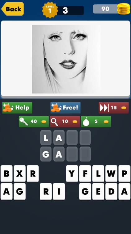 Celebrity Guess Quiz Games ~ Guessing hip hop pop music super star singers, tv & movie actors screenshot-3