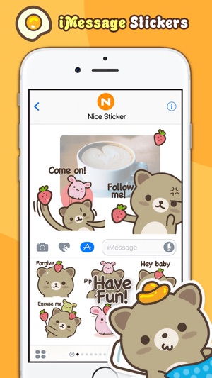 Strawberry Cat Pro - Cute Stickers by NICE Sticker(圖3)-速報App