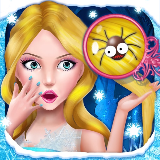 Ice Princess Lice Attack - Kids Games Icon