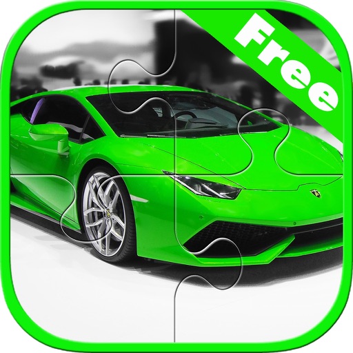 Sports Car Jigsaw Puzzles Games Free For Kids Icon